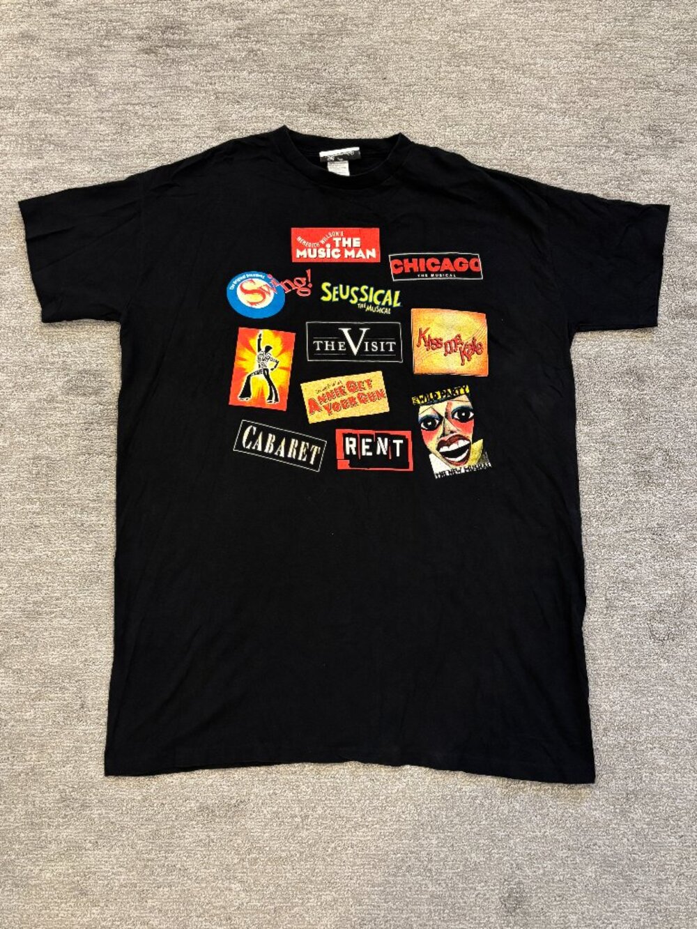 Broadway Shirt - Theater T-Shirt - Chicago - Music Man - Rent - Bloomingdale's